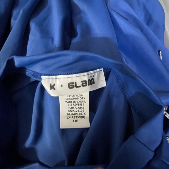 Women Blue Long Sleeve Silver Fringe Top Matching Pants Set
New - Picture 6 of 6